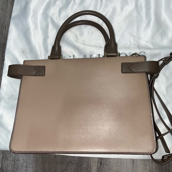 Michael Kors Small Tatiana Two Tone Leather Sachel - Picture 7 of 8